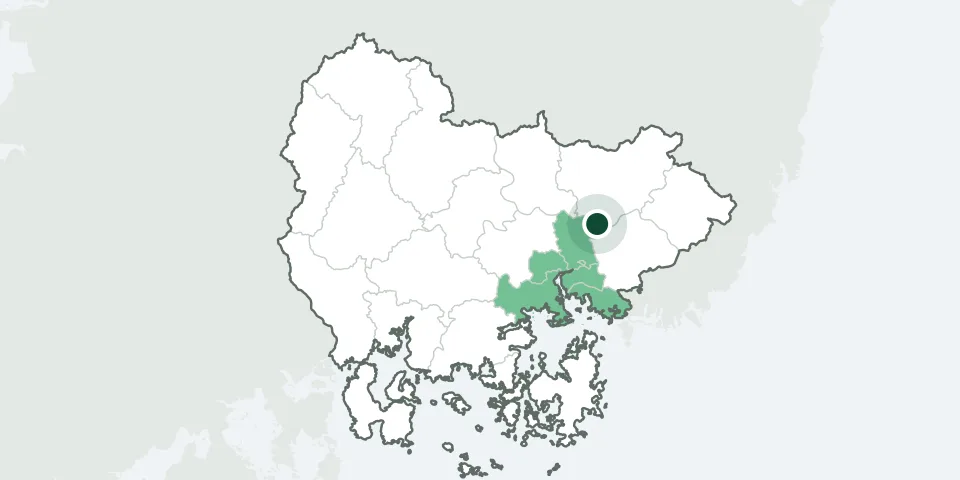 경남 창원시 대산면 파크골프장 위치 지도