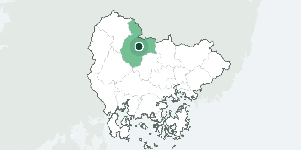 경남 합천군 합천파크골프장 위치 지도